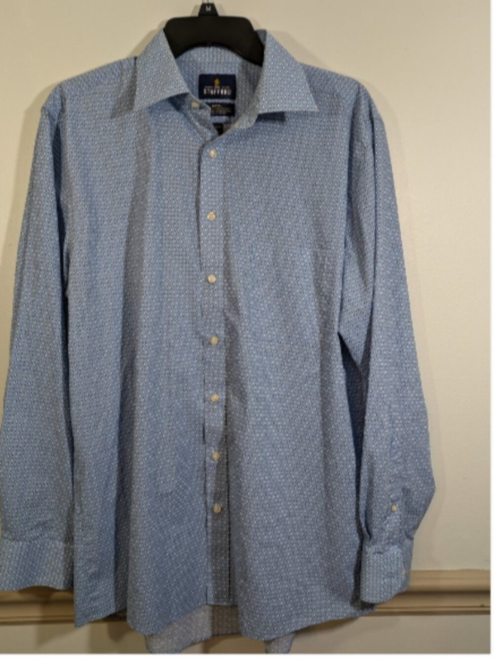 Stafford Travel Blue Penguin Print Long Sleeve 16 34-35